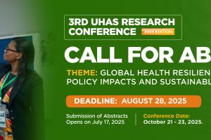 3RD UHAS RESEARCH CONFERENCE - CALL FOR ABSTRACT